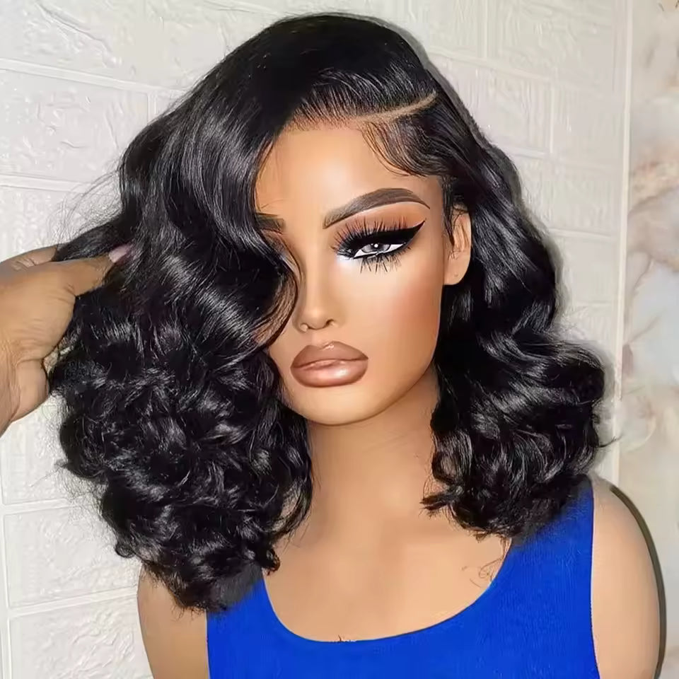 Body Wave HD Lace Glueless Wig – Raw Human Hair | 200% Density
