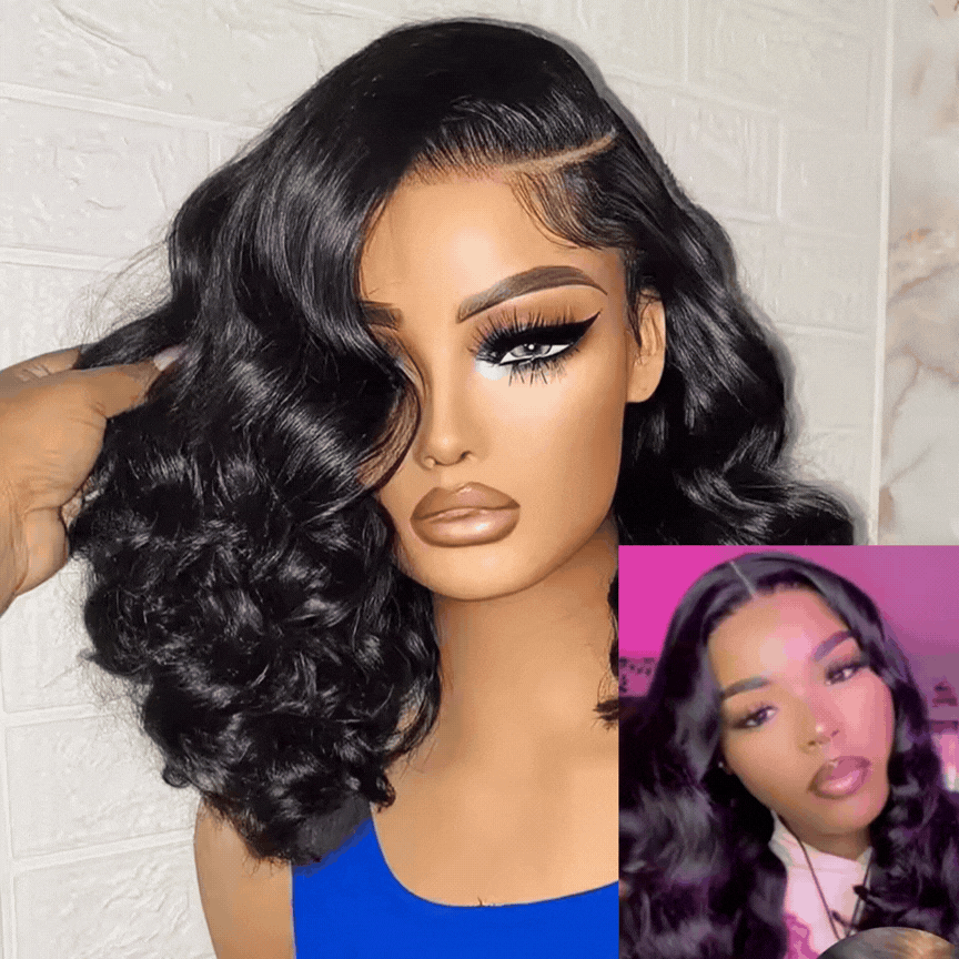 Body Wave HD Lace Glueless Wig – Raw Human Hair | 200% Density